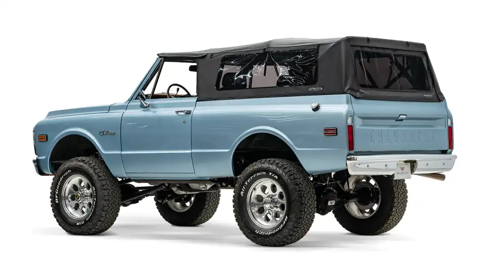 1972 Chevy K5 Blazer For Sale_13 Driver Side Rear 3.4