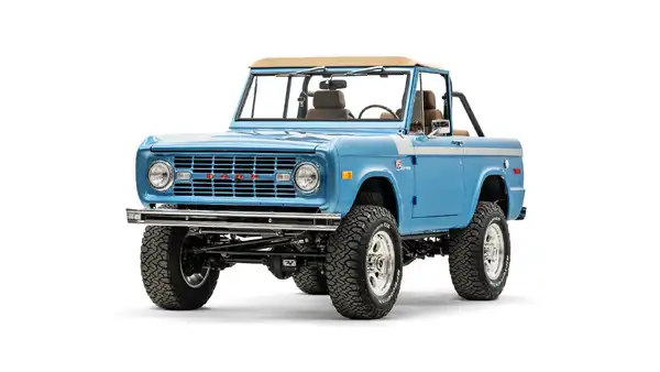 1970 Classic Ford Bronco_4 Drivers Side Front 