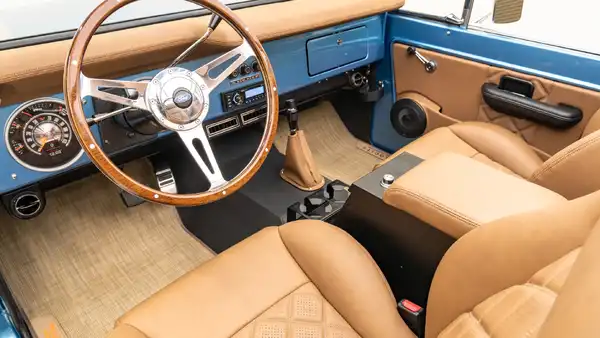 1970 Classic Ford Bronco_14 Driver Side Interior