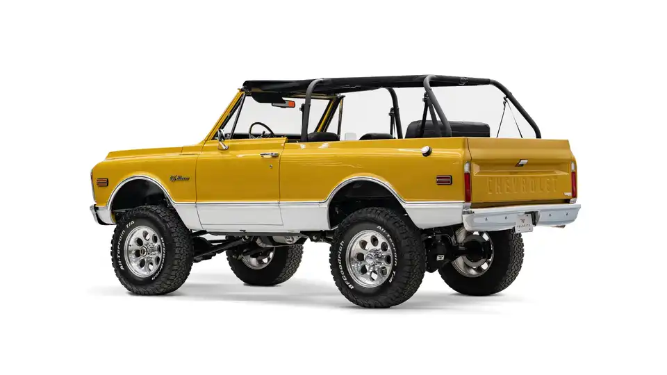 1972 Chevy Blazer For Sale_13 Driver Side Rear 3.4