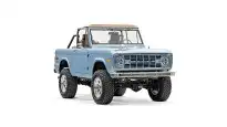 1974 Brittany Blue Bronco_6 Passenger Side Front 