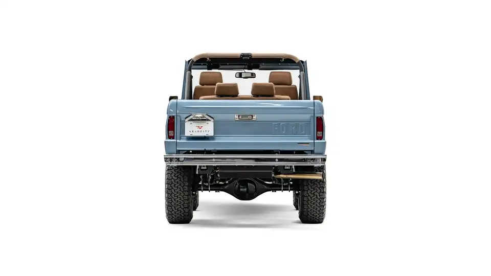 1974 Brittany Blue Bronco_11 Rear Tailgate