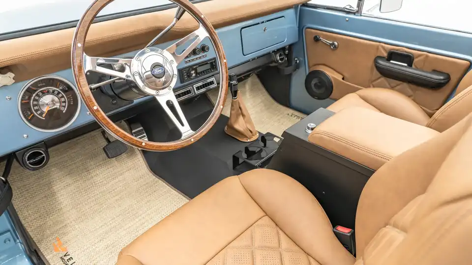 1966 Ford Bronco For Sale_ 14 15 Driver Side Interior
