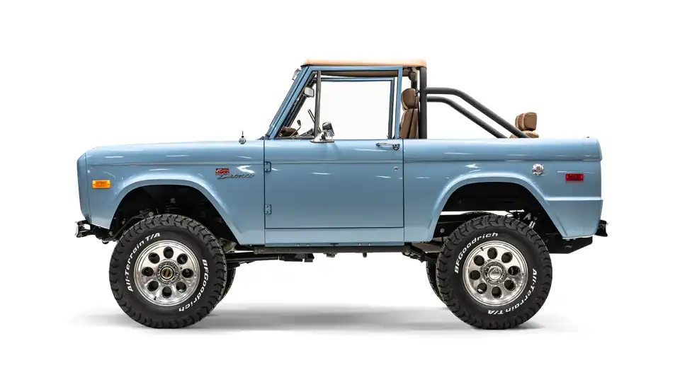 1971 Classic Ford Bronco_2 Drivers Side 