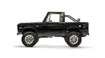 1975 Black Ford Bronco_2 Drivers Side 