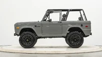 1976 Ford Bronco Arabian Gray_2 Drivers Side 