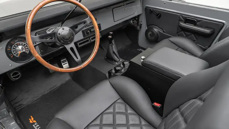1966 Ford Bronco For Sale_ 14 15 Driver Side Interior