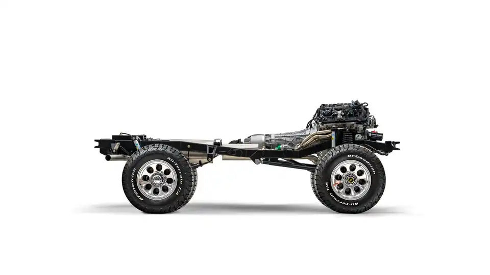 Bronco Frame Chassis_2 Drivers Side 