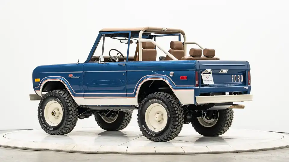 1972 Vintage Ford Bronco For Sale_13 Driver Side Rear 3.4