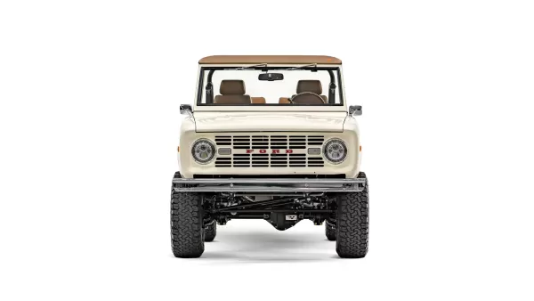 1973 Wimbledon White Ford Bronco_Front