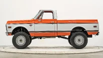 5339 Orange Classic Chevy K10 1