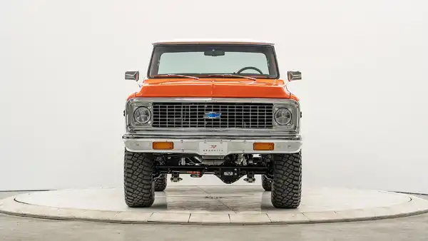 5339 Orange Classic Chevy K10 For Sale 4