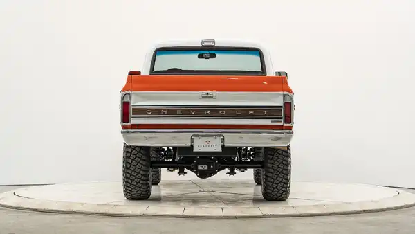 5339 Orange Classic Chevy K10 For Sale 10