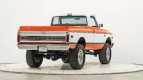 5339 Orange Classic Chevy K10 For Sale 9