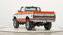 5339 Orange Classic Chevy K10 For Sale 11