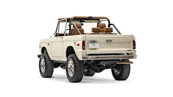 1973 Wimbledon White Ford Bronco_Driver Side Rear