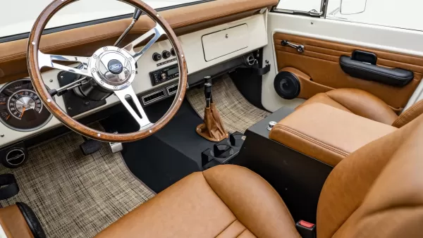 1973 Wimbledon White Ford Bronco_Driver Side Interior