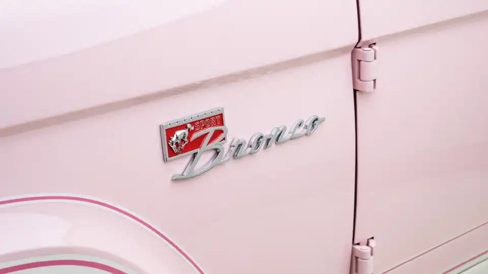 1971 Vintage Pink Ford Bronco For Sale_25 Exterior 