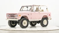 1971 Vintage Pink Ford Bronco For Sale_3 Drivers Side Front 3.4