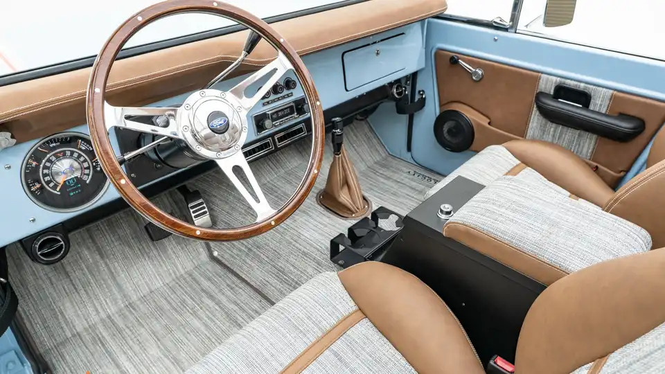 1974 Vintage Ford Bronco For Sale_ 14 15 Driver Side Interior