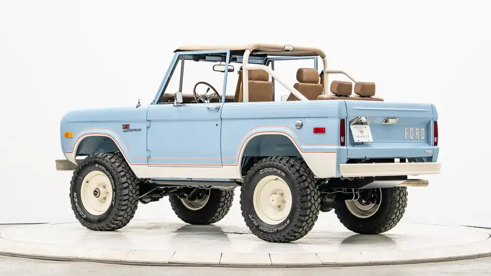 1974 Vintage Ford Bronco For Sale_13 Driver Side Rear 3.4