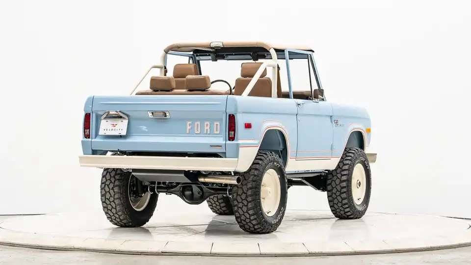 1974 Vintage Ford Bronco For Sale_10 Passenger Side Rear