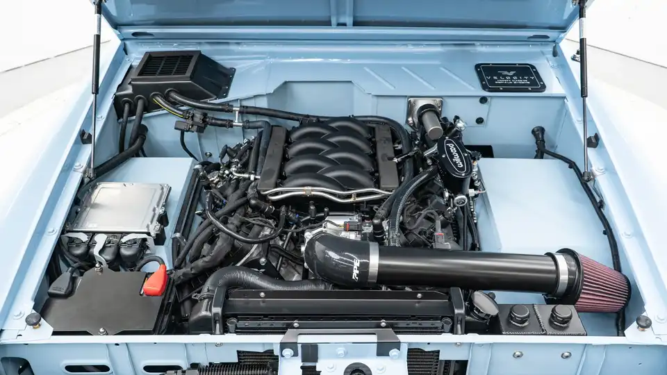 1974 Vintage Ford Bronco For Sale_28 V8 Coyote Engine