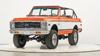 1969 Hugger Orange Chevy K5 Blazer For Sale_4 Drivers Side Front 