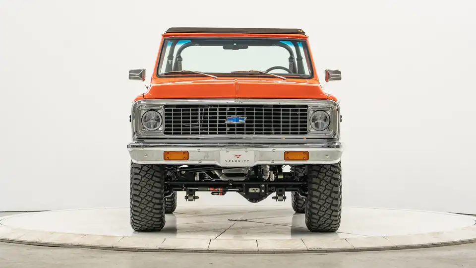 1969 Hugger Orange Chevy K5 Blazer For Sale_5 Front