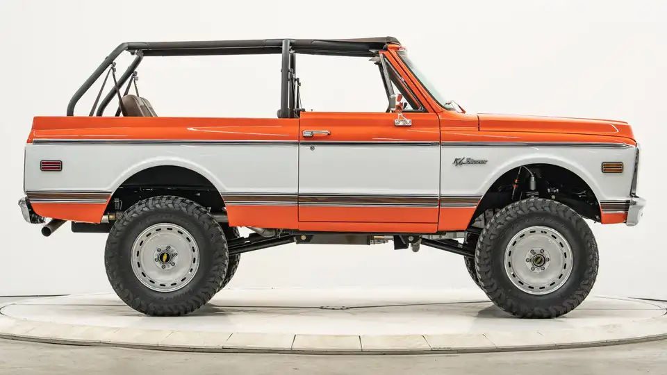 1969 Hugger Orange Chevy K5 Blazer For Sale_8 Passenger Side