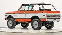 1969 Hugger Orange Chevy K5 Blazer For Sale_13 Driver Side Rear 3.4