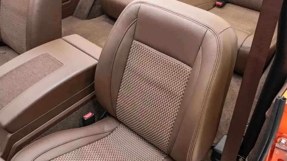 1969 Hugger Orange Chevy K5 Blazer For Sale_22 Interior Copy