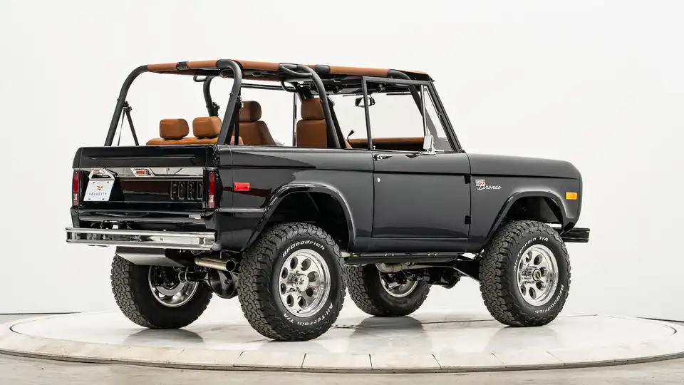1974 Black Ford Bronco_9 Passenger Side Rear 3