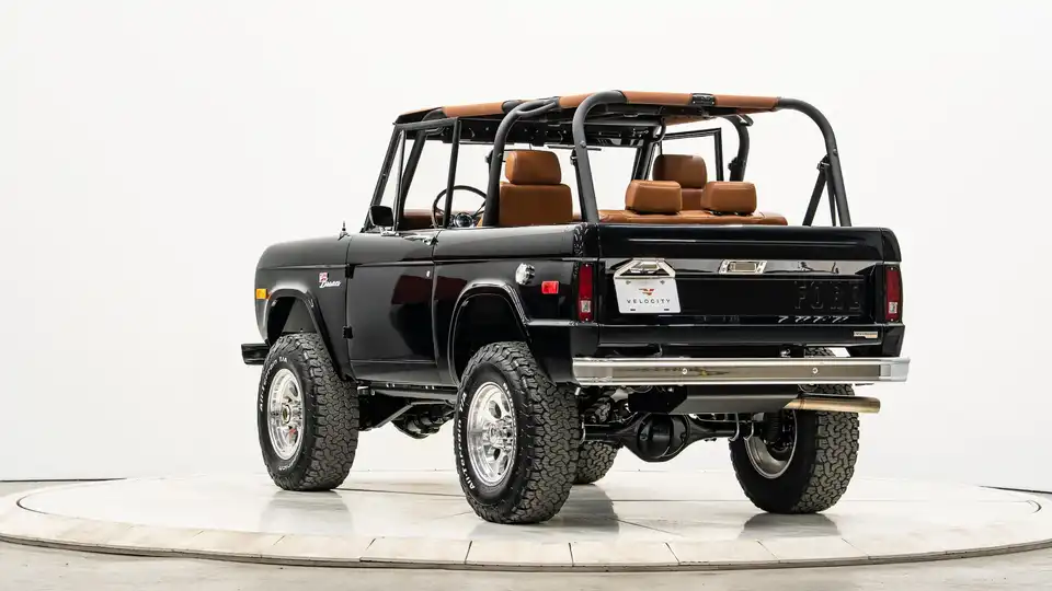 1974 Black Ford Bronco_12Driver Side Rear