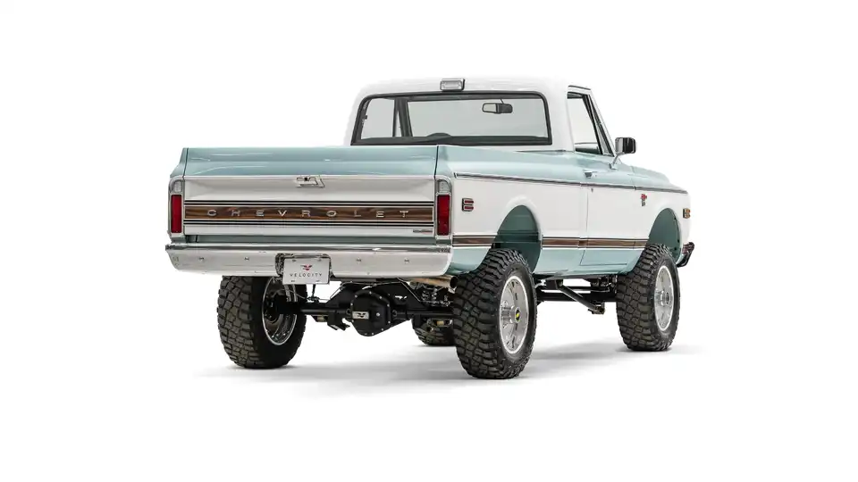 Classic Chevy K10 Truck_10 Passenger Side Rear