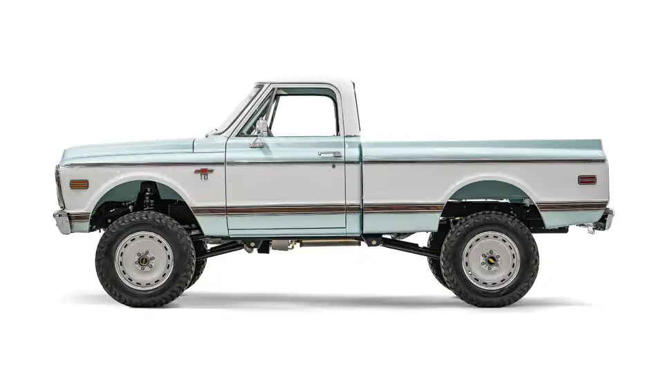 Classic Chevy K10 Truck_2 Drivers Side 