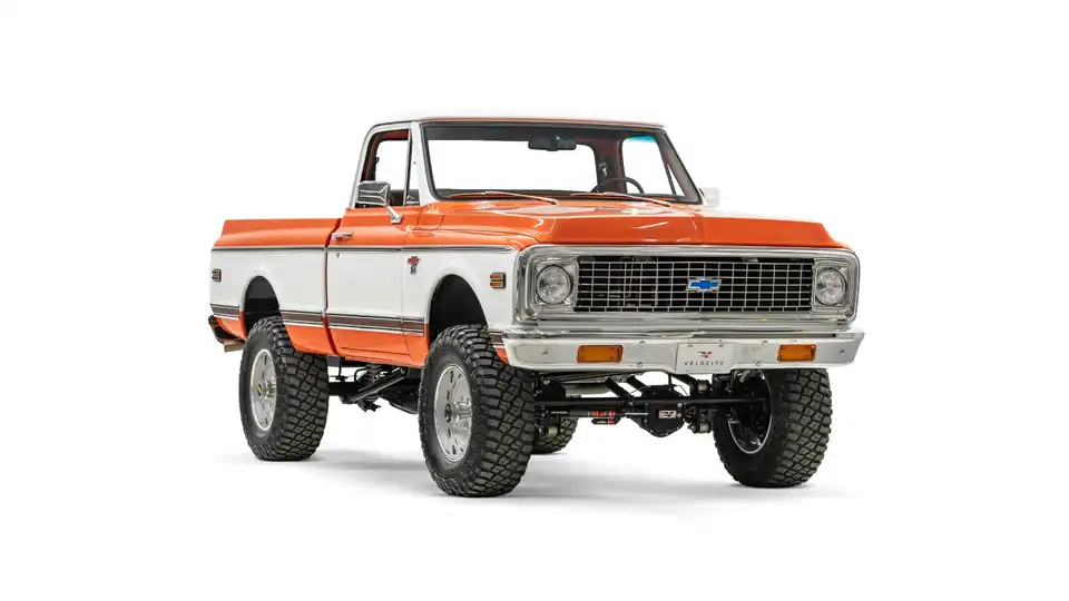Classic Chevy K10 Truck_6 Passenger Side Front 