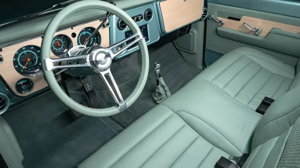 Classic Chevy K10 Truck_ 14 15 Driver Side Interior