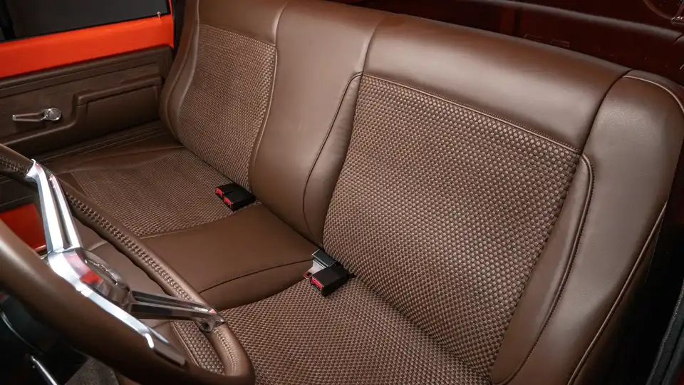 Classic Chevy K10 Truck_17 Front Interior