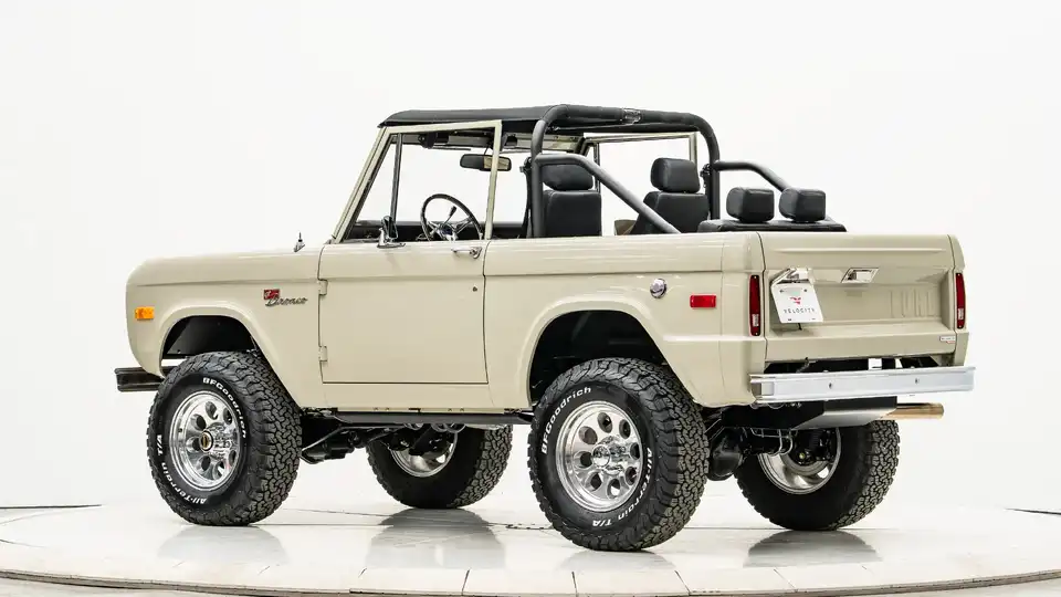 1974 Pink Ford Bronco For Sale_13 Driver Side Rear 3.4