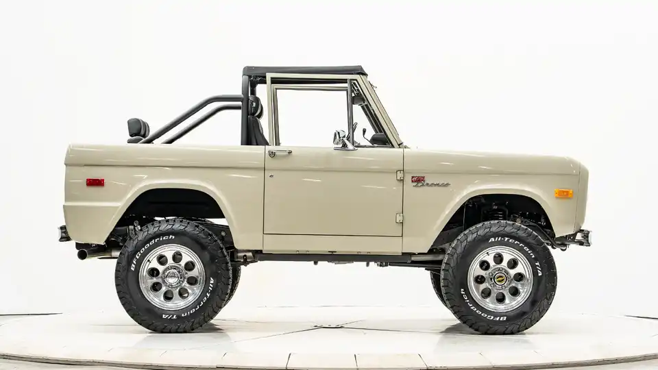 1974 Pink Ford Bronco For Sale_8 Passenger Side