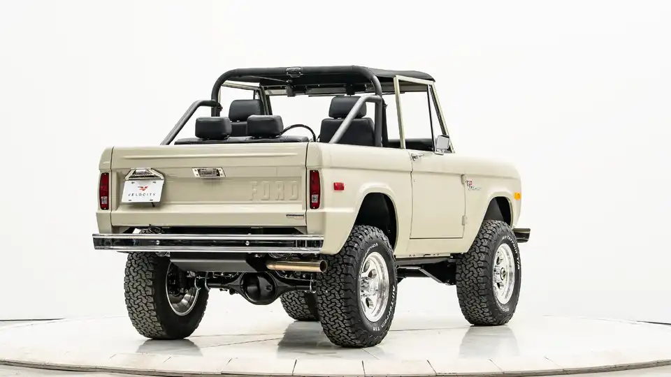 1974 Pink Ford Bronco For Sale_10 Passenger Side Rear