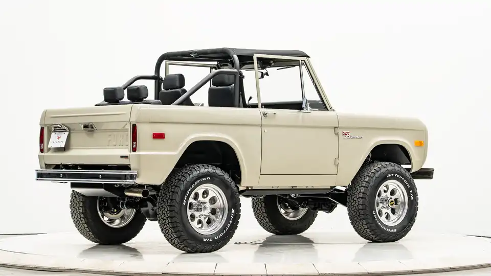 1974 Pink Ford Bronco For Sale_9 Passenger Side Rear 3