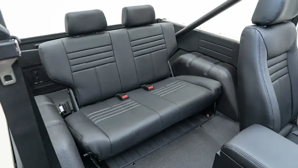 1974 Pink Ford Bronco For Sale_16 Rear Interior