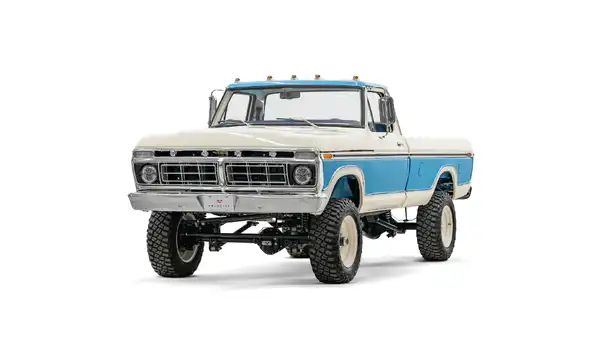 1977 Denside F 250 Restoration_4 Drivers Side Front 
