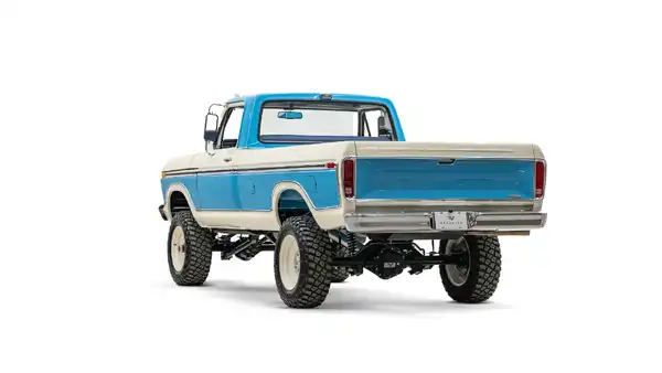 1977 Denside F 250 Restoration_12Driver Side Rear