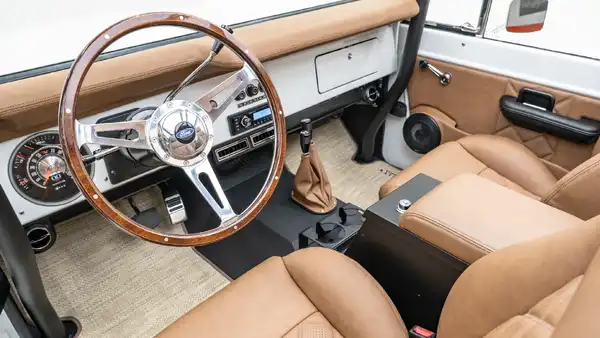 1968 Ford Bronco For Sale_ 14 15 Driver Side Interior