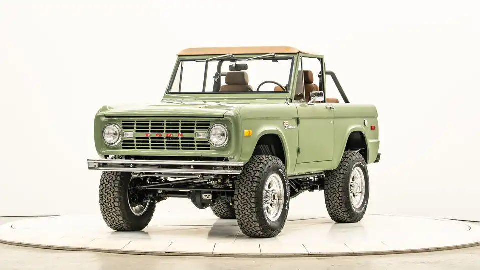 1972 Ford Bronco For Sale_4 Drivers Side Front 