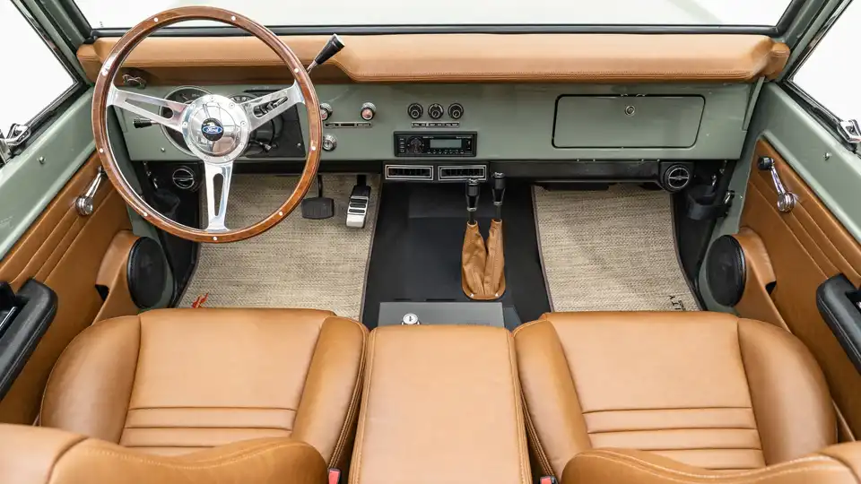 1972 Ford Bronco For Sale_ 14 15 Driver Side Interior