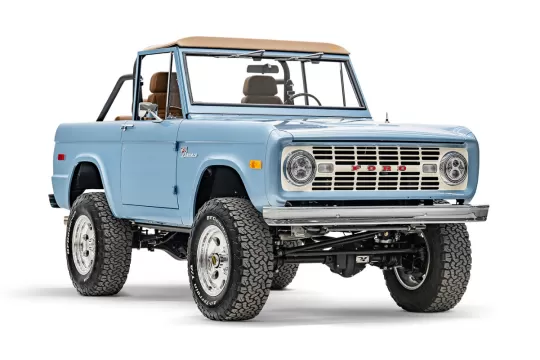 1975 Classic Ford Bronco Restoration Project 0458